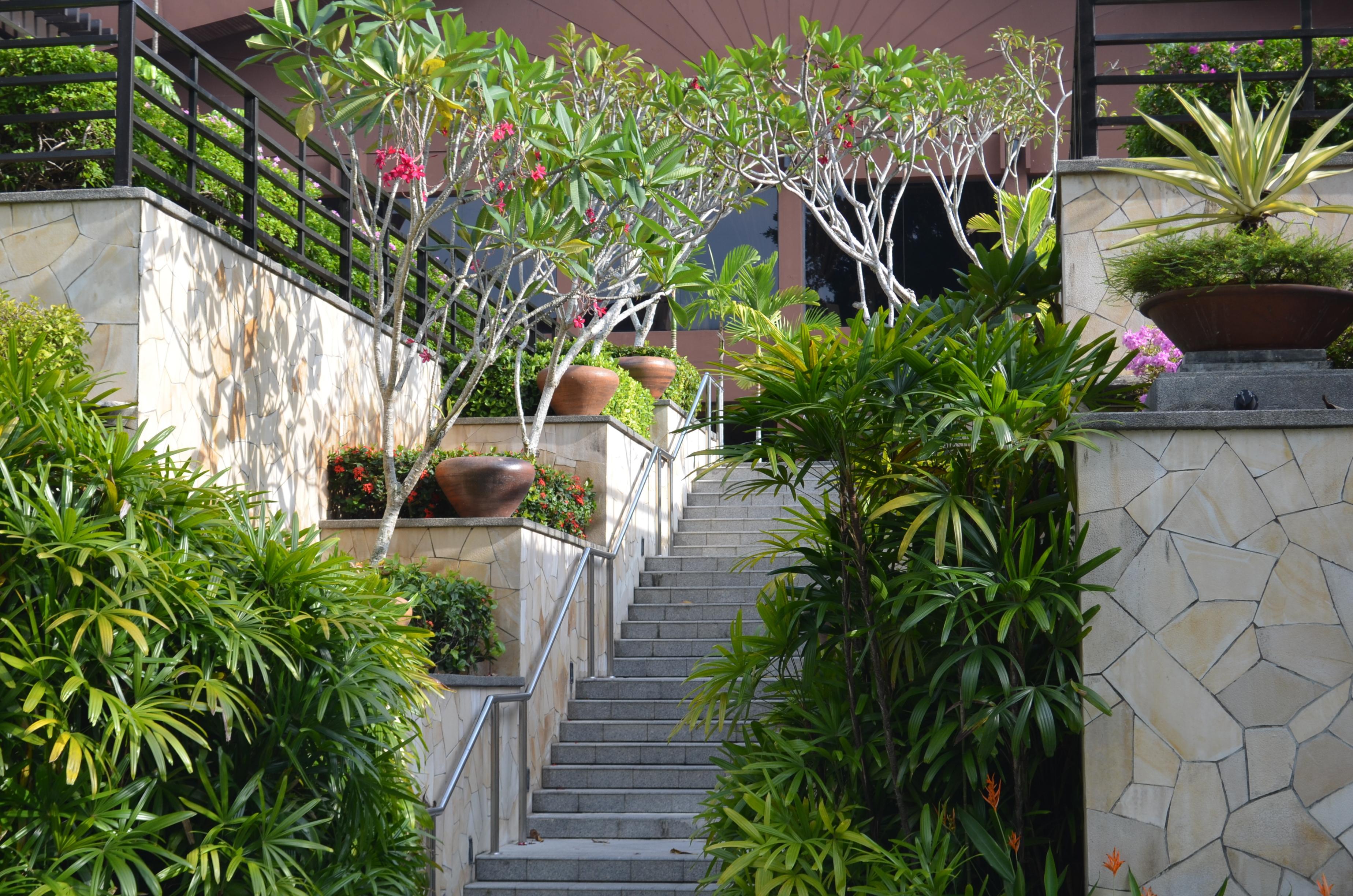Shangri-La Rasa Sayang, Penang Batu Feringgi Exterior foto The staircase at the hotel